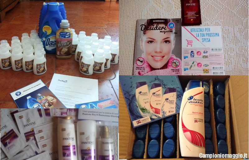 desideri magazine campioni omaggio