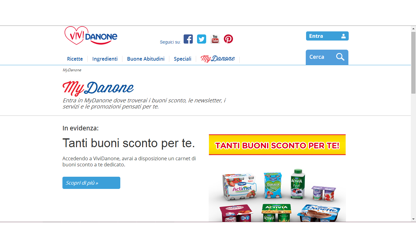 Buoni Sconto Danone Campioniomaggio It Campioni Omaggio Coupon E Buoni Spesa Concorsi E Promozioni Online