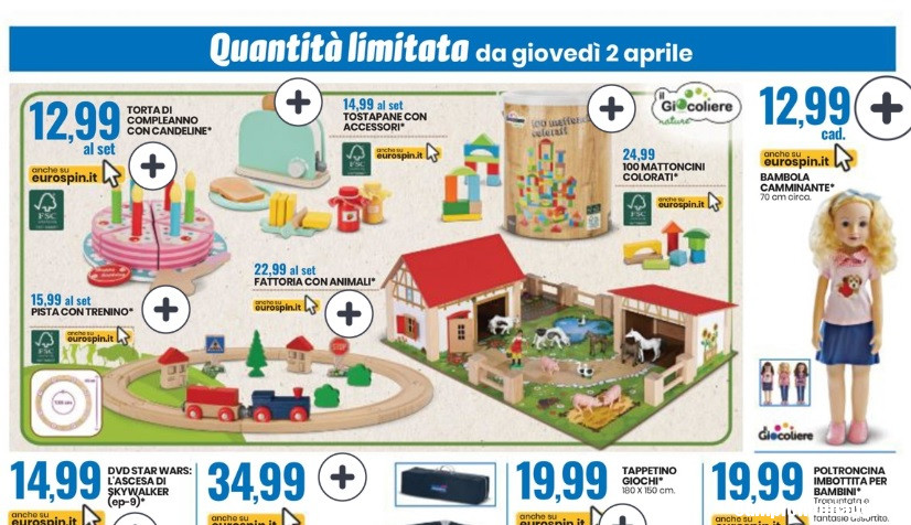 Volantino Lidl Volantino Eurospin Giochi Giochi Legno Eurospin